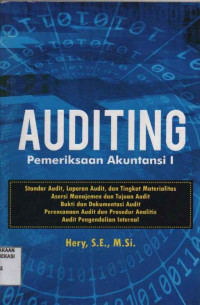 Auditing pemeriksaan akuntansi I