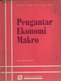 Pengantar ekonomi makro