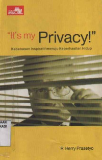 It's my privacy!