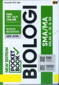 New Edition Pocket Book Biologi Free Try Out Online SMA Kelas X, XI, & XII