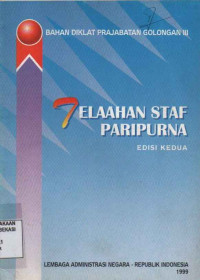 Image of Telaahan staf paripurna