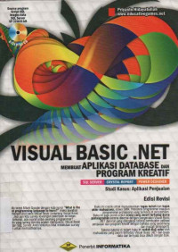 Image of Visual basic.NET membuat aplikasi database dan program kreatif