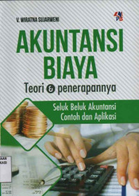 Image of Akuntansi biaya teori & penerapannya