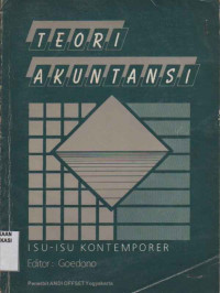 Image of Teori akuntansi