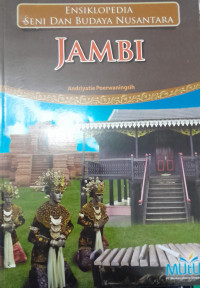 Image of Ensiklopedia Seni Dan Budaya Nusantara : Jambi