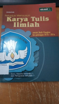 Image of Petunjuk Menyusun Karya Tulis Ilmiah