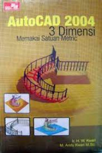 Image of Autocad 2004 3 dimensi memakai satuan metric