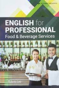 Image of English for Professional Food & Beverage Services