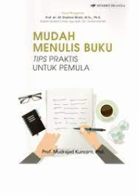 Image of Mudah Menulis Buku: tips praktis untuk pemula