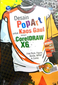 Image of Desain pop art untuk kaos gaul dengan corel draw x6