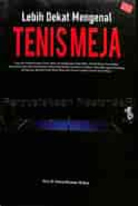 Image of Lebih Dekat Mengenal Tenis Meja